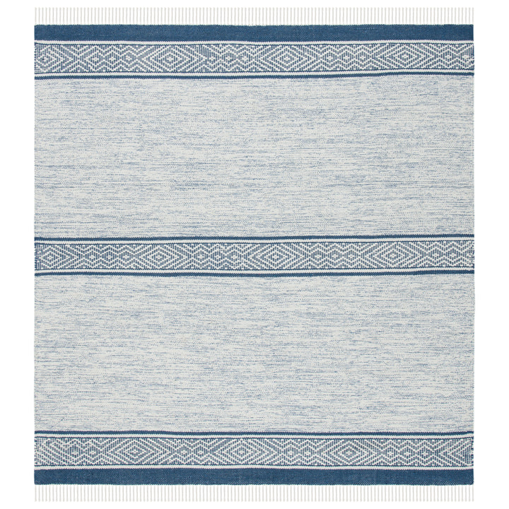 SAFAVIEH Montauk MTK651N Handmade Ivory / Navy Rug Image 11