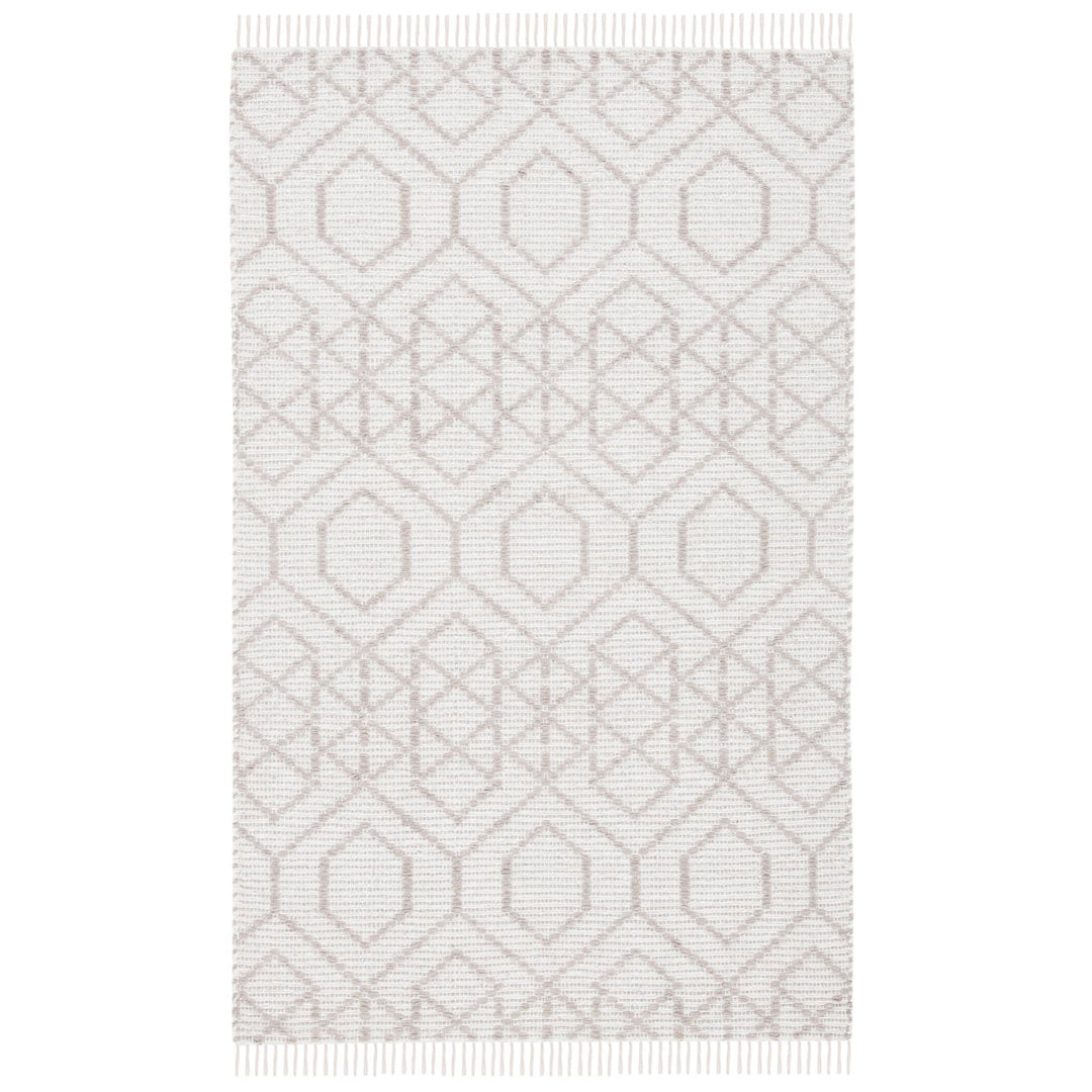 SAFAVIEH Montauk MTK652T Handmade Brown / Beige Rug Image 2