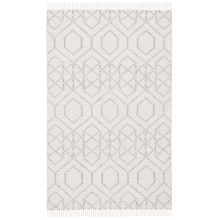 SAFAVIEH Montauk MTK652T Handmade Brown / Beige Rug Image 2