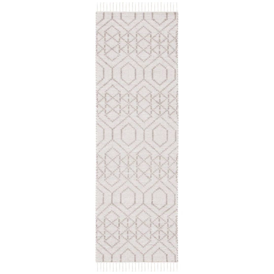 SAFAVIEH Montauk MTK652T Handmade Brown / Beige Rug Image 8