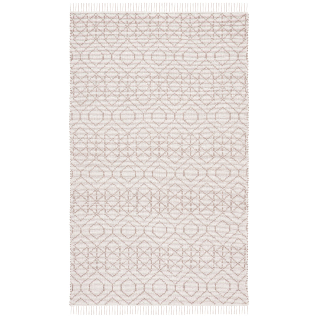 SAFAVIEH Montauk MTK652T Handmade Brown / Beige Rug Image 9