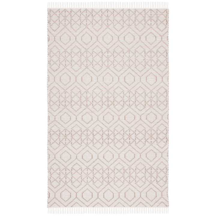 SAFAVIEH Montauk MTK652T Handmade Brown / Beige Rug Image 9