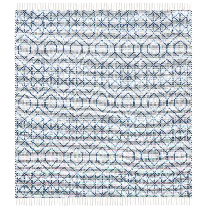 SAFAVIEH Montauk MTK652N Handmade Navy / Beige Rug Image 10