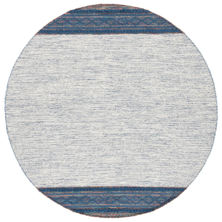 SAFAVIEH Montauk MTK653N Handmade Navy / Beige Rug Image 1