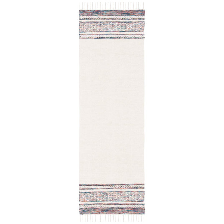 SAFAVIEH Montauk MTK653B Handmade Beige / Blue Rug Image 6