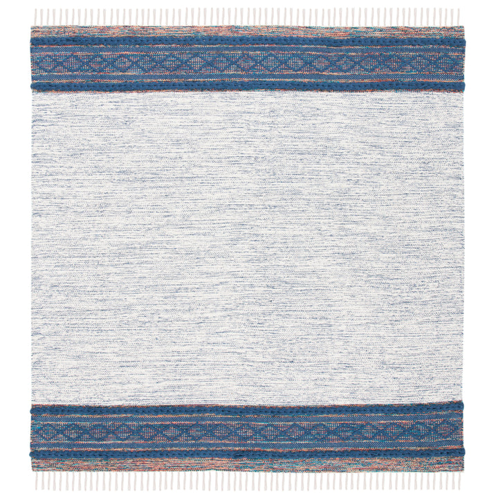 SAFAVIEH Montauk MTK653N Handmade Navy / Beige Rug Image 5