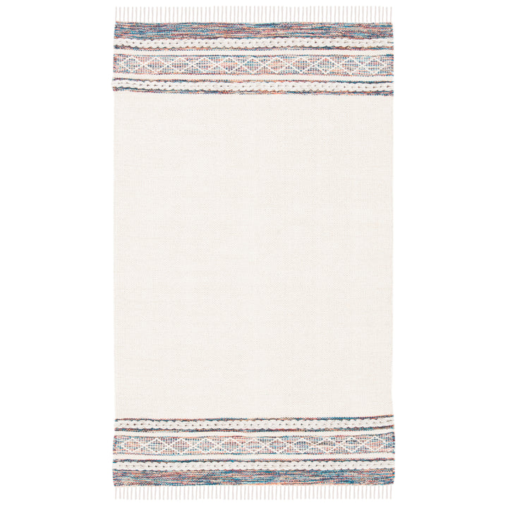 SAFAVIEH Montauk MTK653B Handmade Beige / Blue Rug Image 7