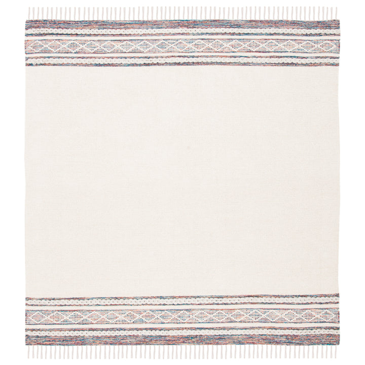 SAFAVIEH Montauk MTK653B Handmade Beige / Blue Rug Image 8