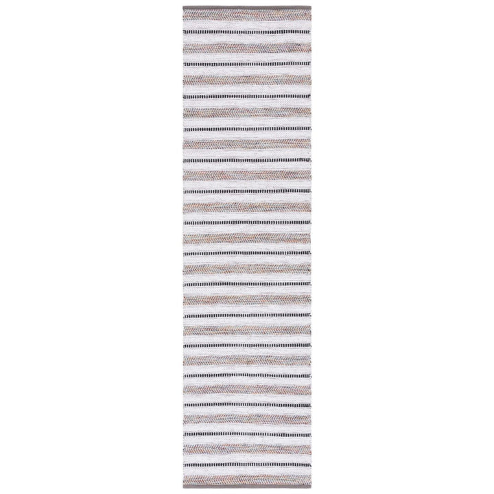 SAFAVIEH Montauk MTK702F Handwoven Grey / Ivory Rug Image 1