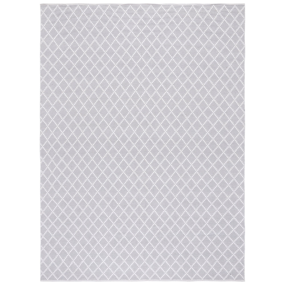 SAFAVIEH Montauk MTK706G Handwoven Light Grey /Ivory Rug Image 2