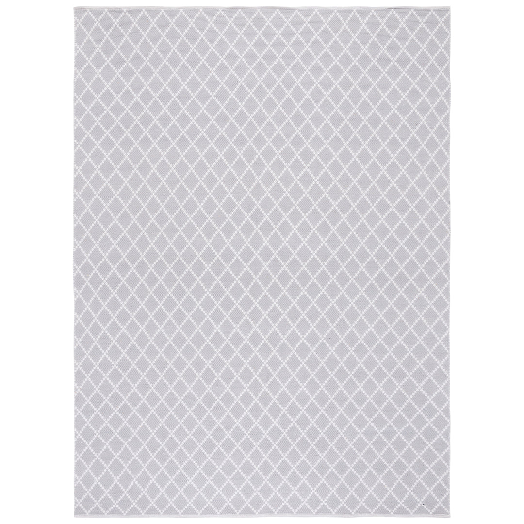 SAFAVIEH Montauk MTK706G Handwoven Light Grey /Ivory Rug Image 2