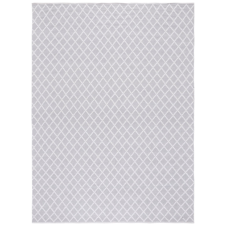 SAFAVIEH Montauk MTK706G Handwoven Light Grey /Ivory Rug Image 2