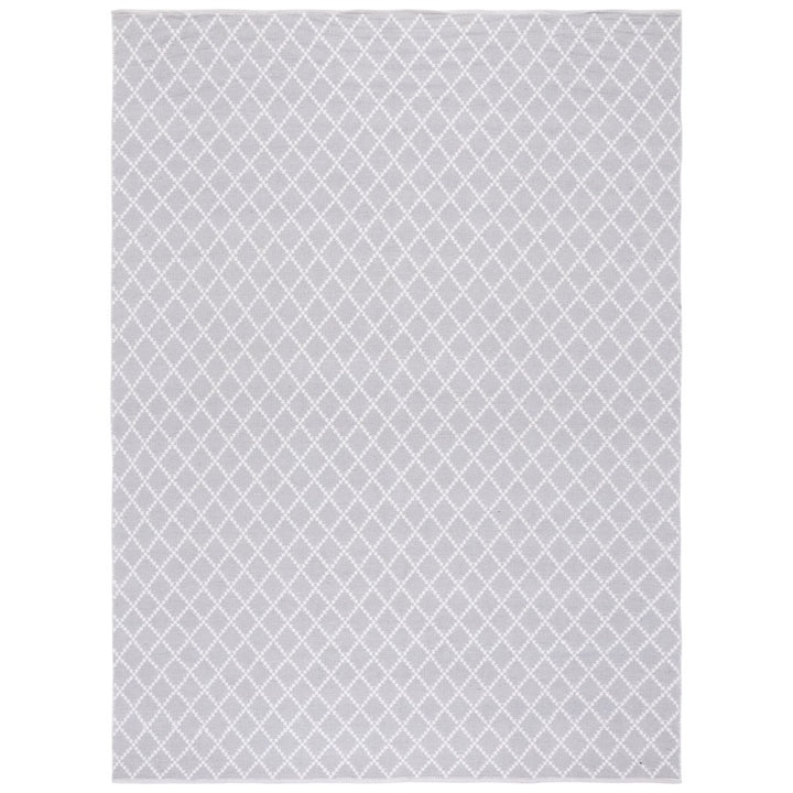 SAFAVIEH Montauk MTK706G Handwoven Light Grey /Ivory Rug Image 1