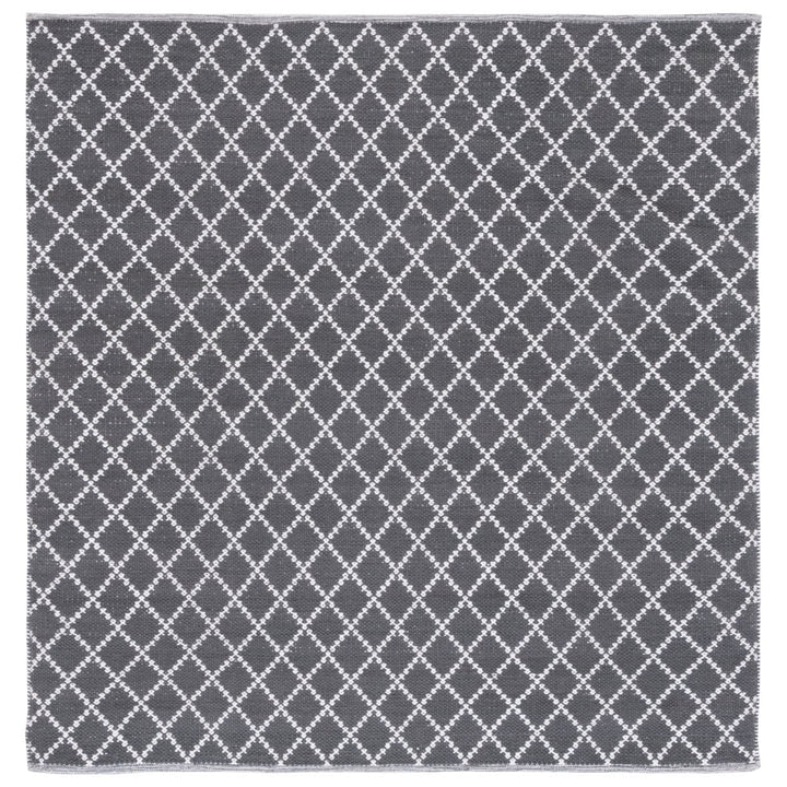 SAFAVIEH Montauk MTK706H Handwoven Black / Ivory Rug Image 1