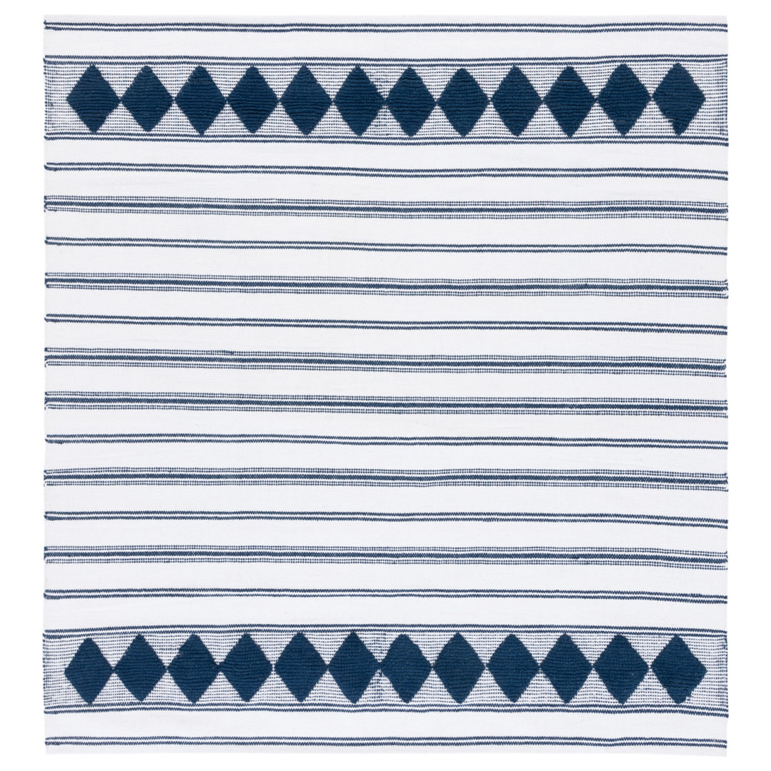 SAFAVIEH Montauk MTK708N Handwoven Navy / Ivory Rug Image 4