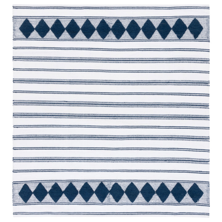 SAFAVIEH Montauk MTK708N Handwoven Navy / Ivory Rug Image 4