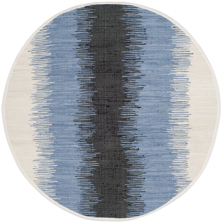 SAFAVIEH Montauk MTK710A Handwoven Grey / Black Rug Image 1