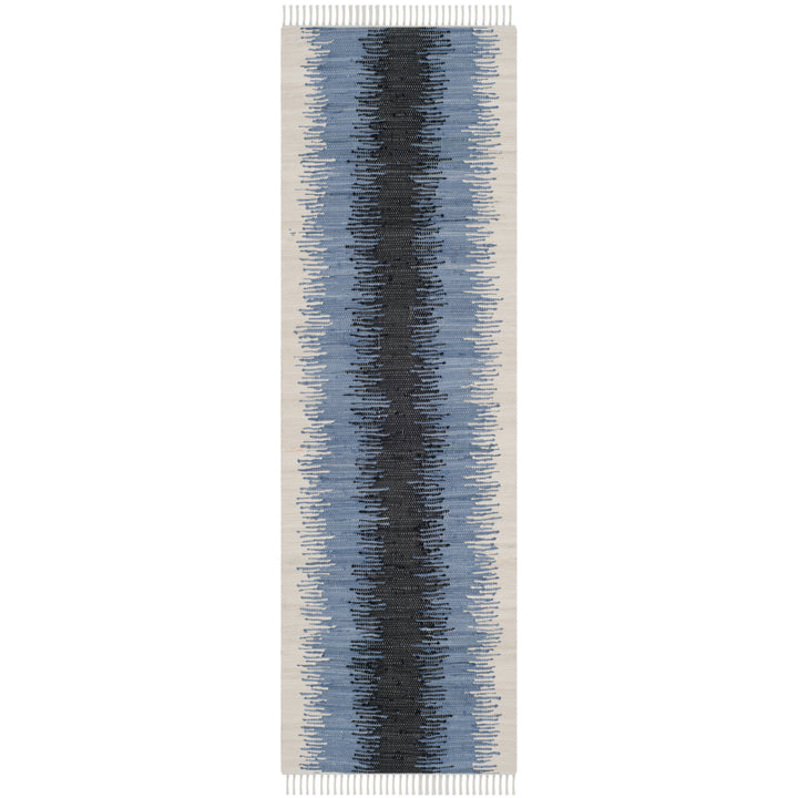 SAFAVIEH Montauk MTK710A Handwoven Grey / Black Rug Image 5