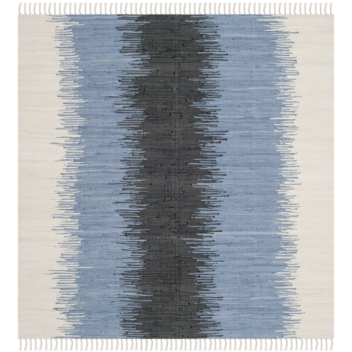 SAFAVIEH Montauk MTK710A Handwoven Grey / Black Rug Image 6