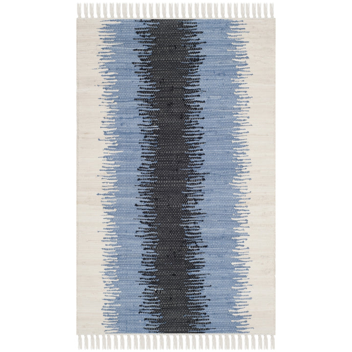 SAFAVIEH Montauk MTK710A Handwoven Grey / Black Rug Image 8