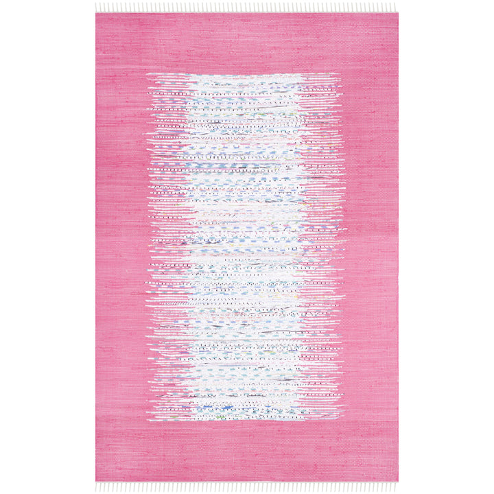 SAFAVIEH Montauk MTK711A Handwoven Ivory / Pink Rug Image 10