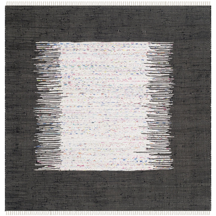 SAFAVIEH Montauk MTK711H Handwoven Ivory / Black Rug Image 6