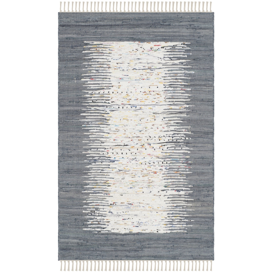 SAFAVIEH Montauk MTK711G Handwoven Ivory / Grey Rug Image 8