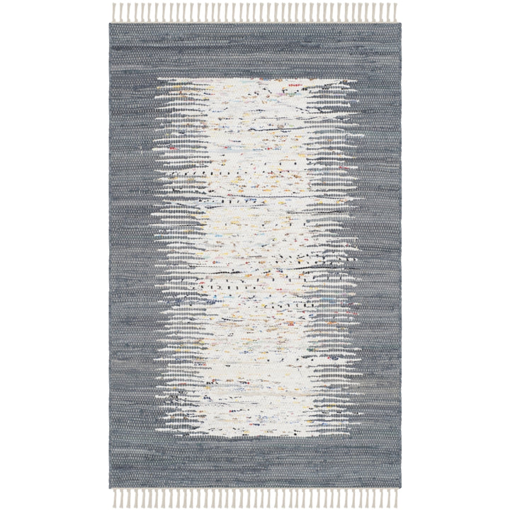 SAFAVIEH Montauk MTK711G Handwoven Ivory / Grey Rug Image 8