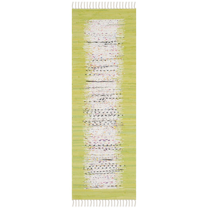 SAFAVIEH Montauk MTK711J Handwoven Ivory / Citron Rug Image 1