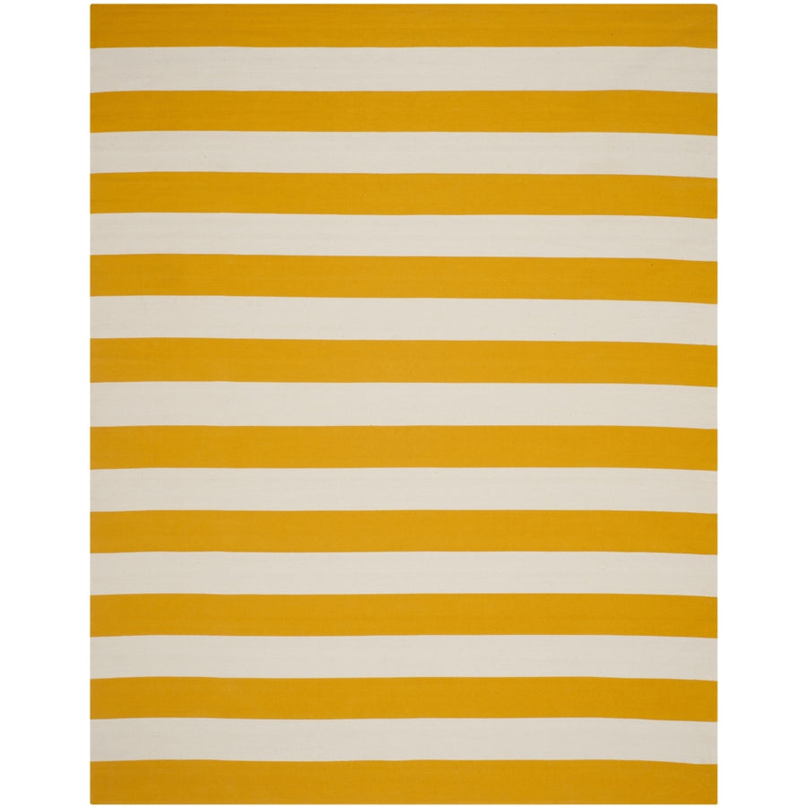 SAFAVIEH Montauk MTK712A Handwoven Yellow / Ivory Rug Image 1