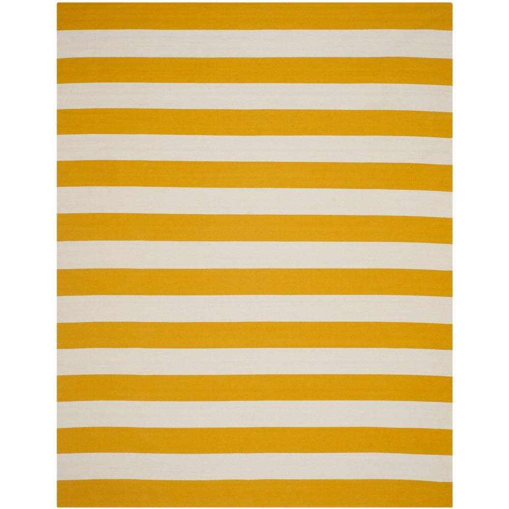 SAFAVIEH Montauk MTK712A Handwoven Yellow / Ivory Rug Image 2