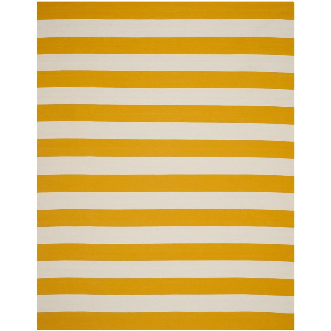 SAFAVIEH Montauk MTK712A Handwoven Yellow / Ivory Rug Image 2