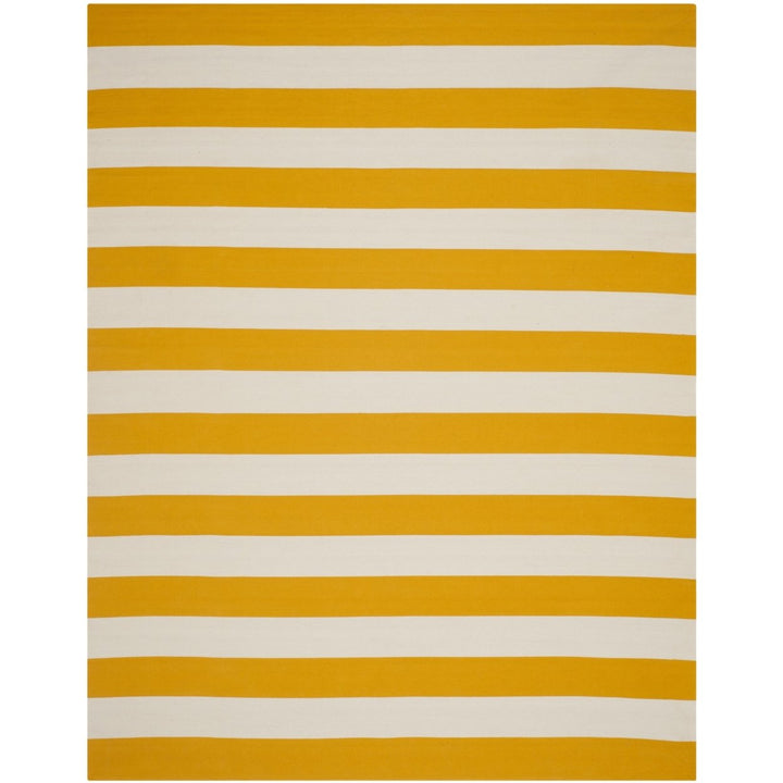 SAFAVIEH Montauk MTK712A Handwoven Yellow / Ivory Rug Image 2