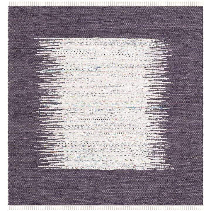 SAFAVIEH Montauk MTK711M Handwoven Ivory / Purple Rug Image 6