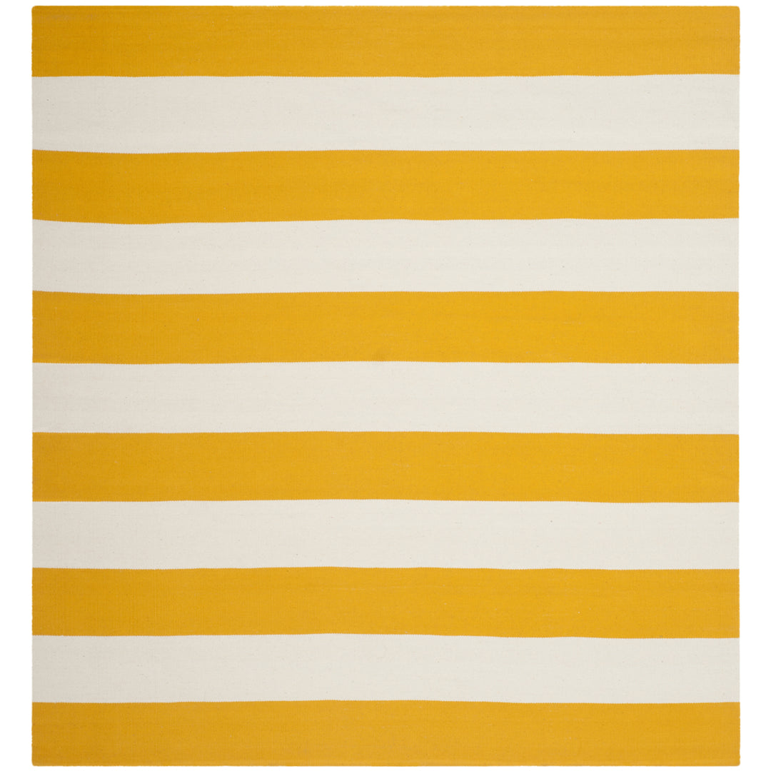 SAFAVIEH Montauk MTK712A Handwoven Yellow / Ivory Rug Image 8