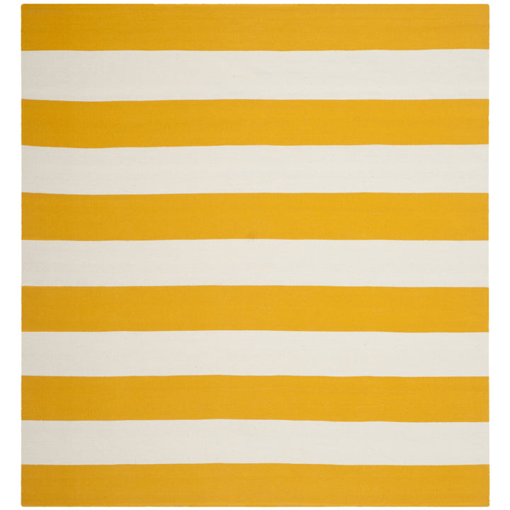 SAFAVIEH Montauk MTK712A Handwoven Yellow / Ivory Rug Image 8