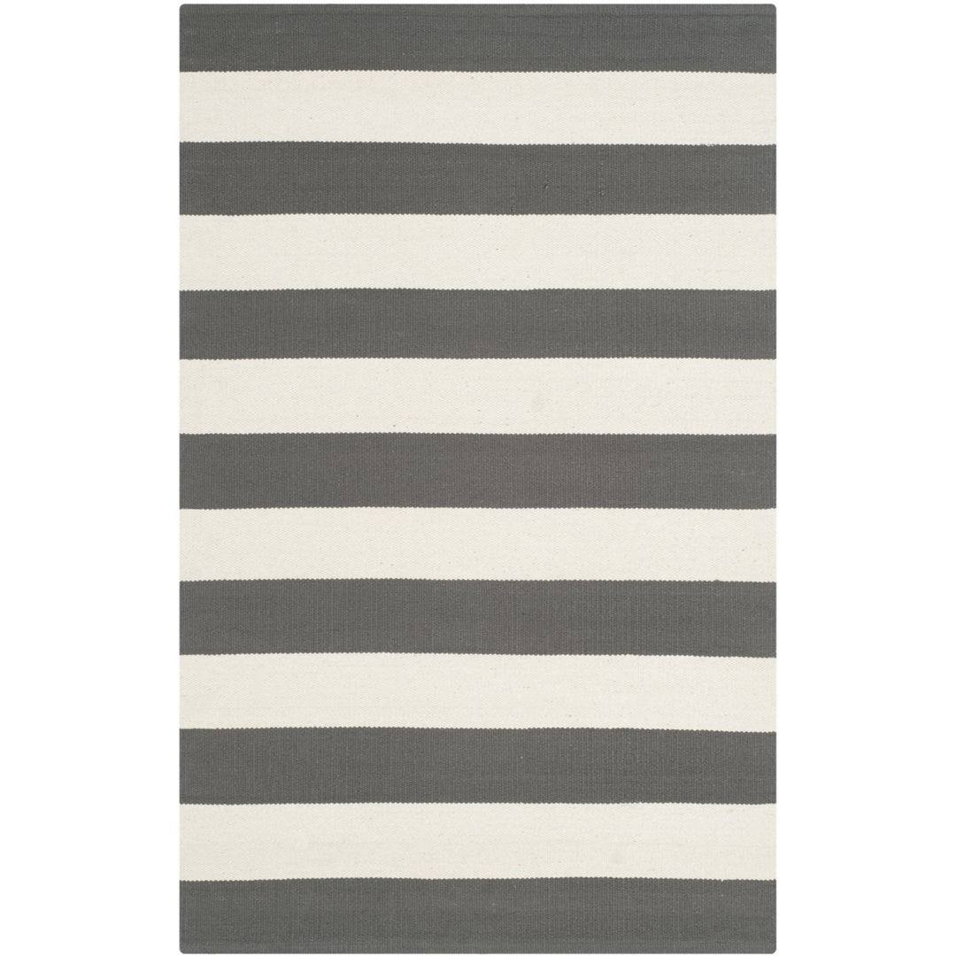 SAFAVIEH Montauk MTK712G Handwoven Grey / Ivory Rug Image 4