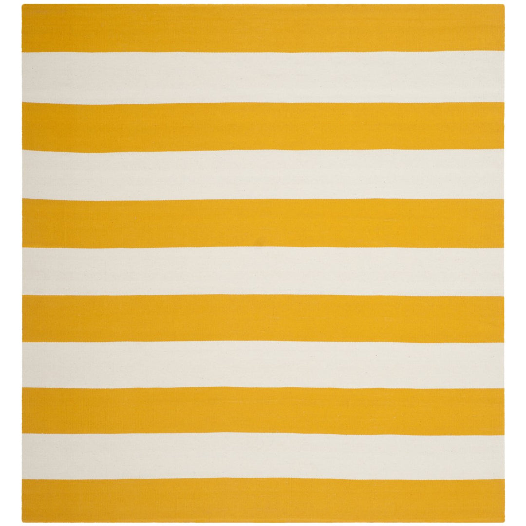 SAFAVIEH Montauk MTK712A Handwoven Yellow / Ivory Rug Image 1