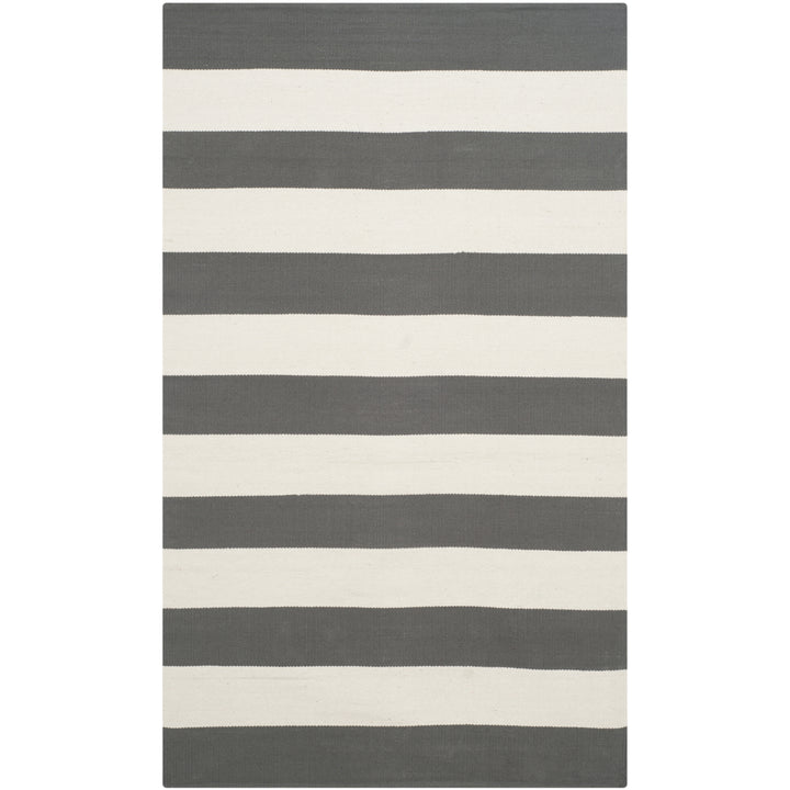 SAFAVIEH Montauk MTK712G Handwoven Grey / Ivory Rug Image 6