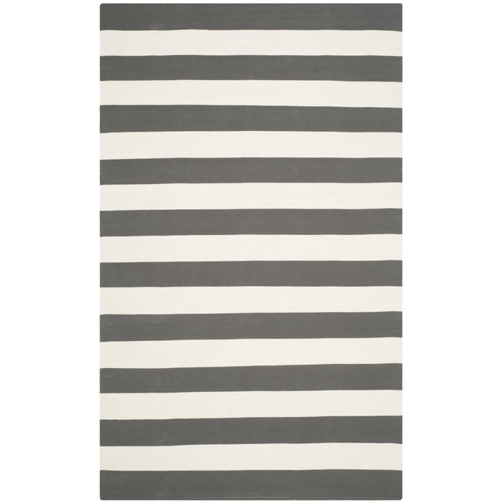 SAFAVIEH Montauk MTK712G Handwoven Grey / Ivory Rug Image 9