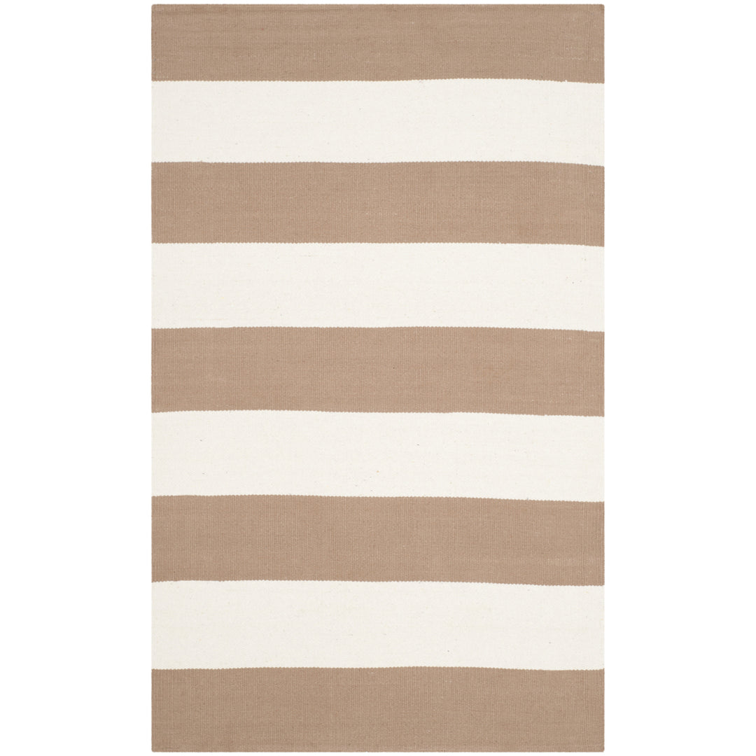 SAFAVIEH Montauk MTK712M Handwoven Sand / Ivory Rug Image 8