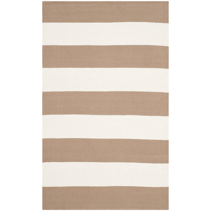 SAFAVIEH Montauk MTK712M Handwoven Sand / Ivory Rug Image 8