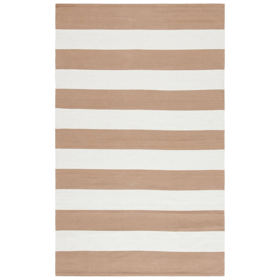 SAFAVIEH Montauk MTK712M Handwoven Sand / Ivory Rug Image 1