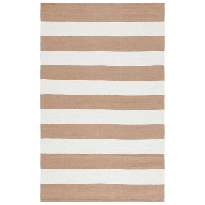 SAFAVIEH Montauk MTK712M Handwoven Sand / Ivory Rug Image 1