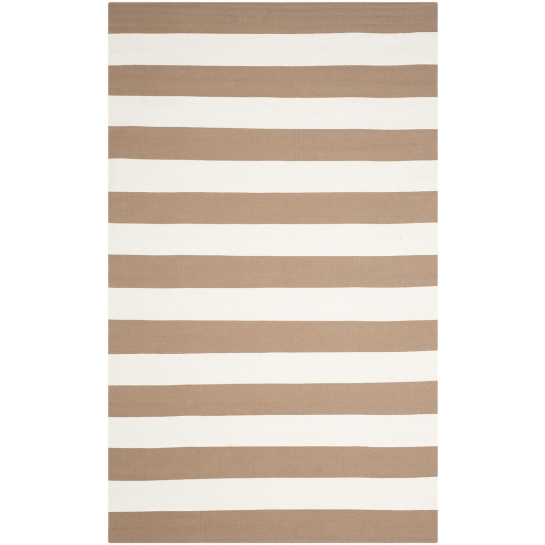 SAFAVIEH Montauk MTK712M Handwoven Sand / Ivory Rug Image 1