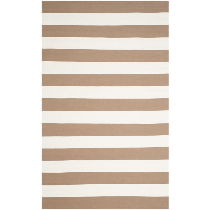 SAFAVIEH Montauk MTK712M Handwoven Sand / Ivory Rug Image 1