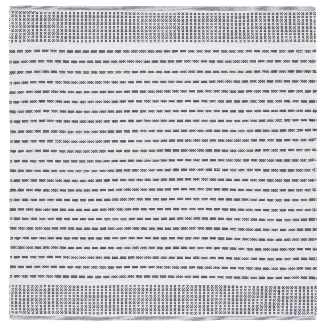 SAFAVIEH Montauk MTK714F Handwoven Grey / Ivory Rug Image 1