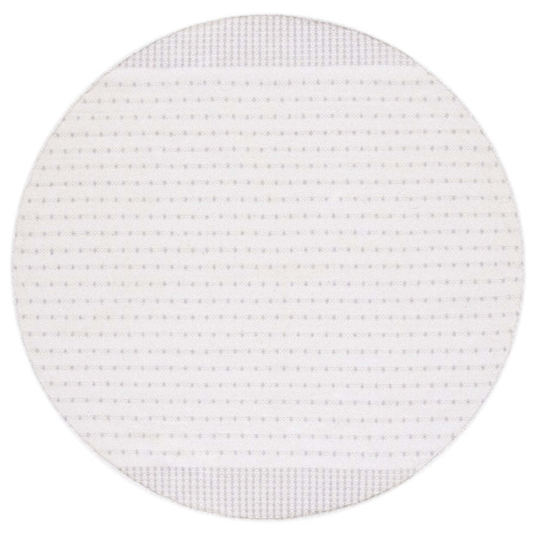 SAFAVIEH Montauk MTK714G Handwoven Light Grey /Ivory Rug Image 1