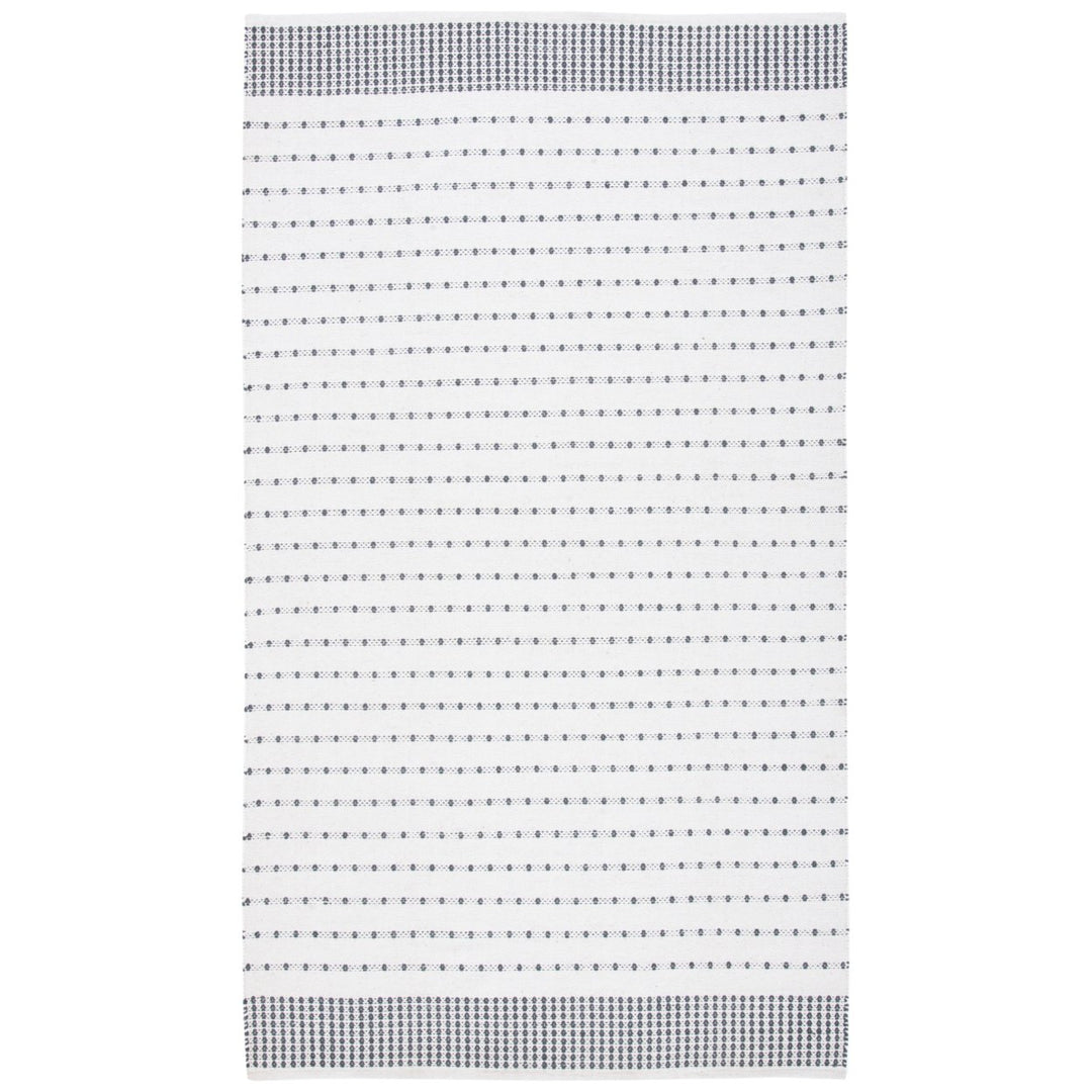 SAFAVIEH Montauk MTK714F Handwoven Grey / Ivory Rug Image 8