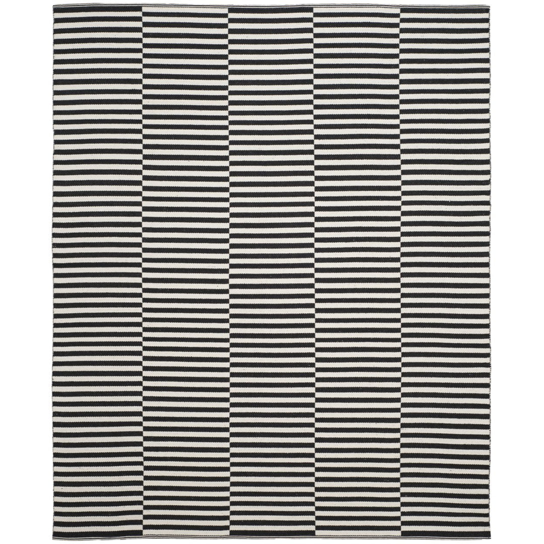 SAFAVIEH Montauk MTK715D Handwoven Ivory / Black Rug Image 1